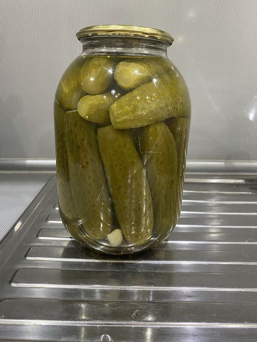 Огурцы соленые 2 литра