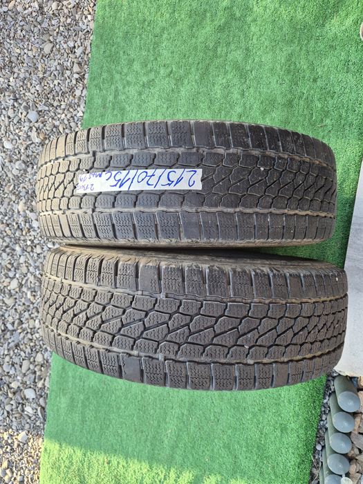 Vând cauciucuri 215/70/15 C M+S 2 buc //Firestone// imp Germania