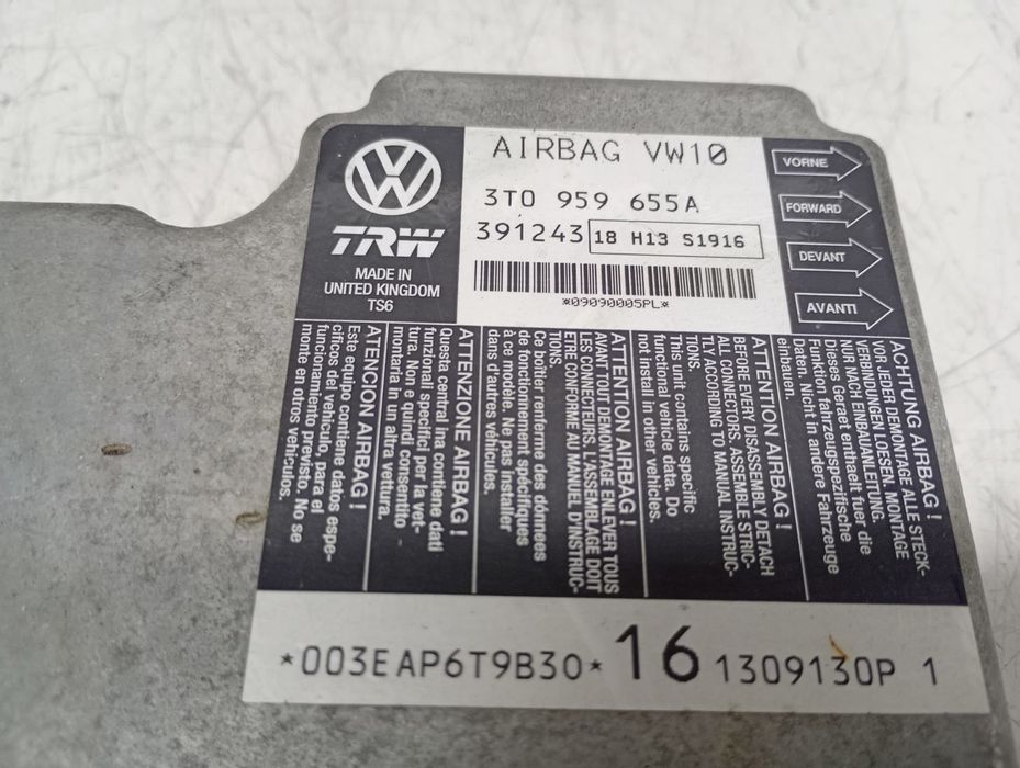 Calculator airbag 3T0959655A Skoda Superb 2 (2008 - 2013)