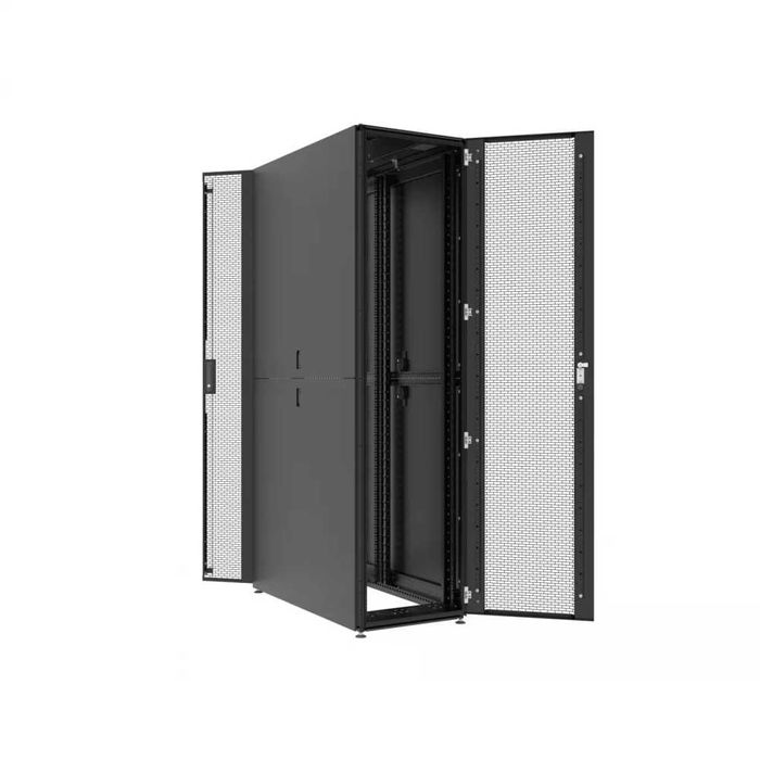 Шкаф напольный Pixietech 42U 800/800/2000 мм, перфорированная дверь