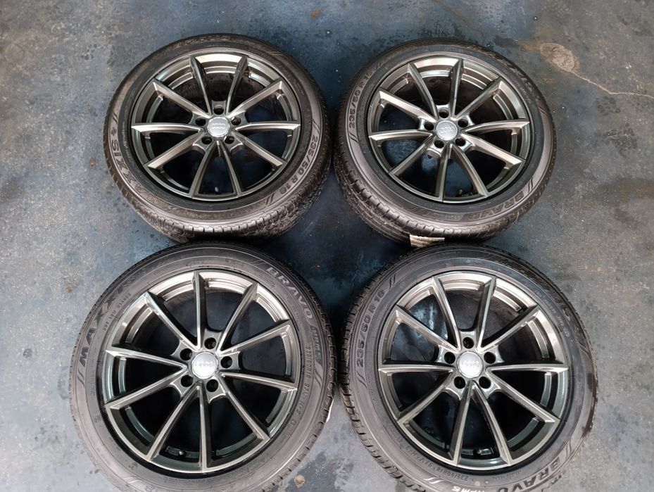 Jante  Audi A4,A5,A6 cu anvelope vara Noi 235 50 18 Maxxis Bravo HPM5