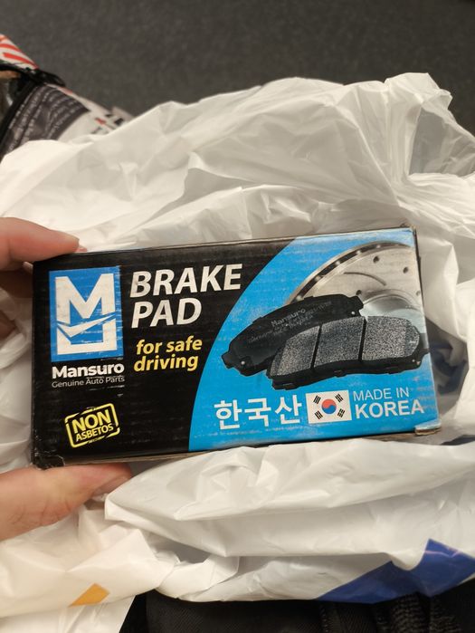 Тормозные колодки mansuro onix  Корея