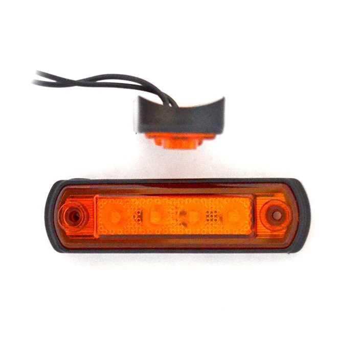 1 бр. LED Лед габарити за РОЛБАР 12-24V с 4 SMD диода 3 цвята , Полша