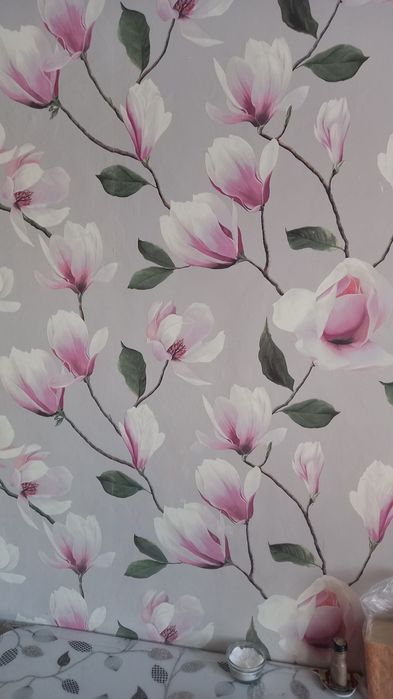 Профессиональная поклейка обоев