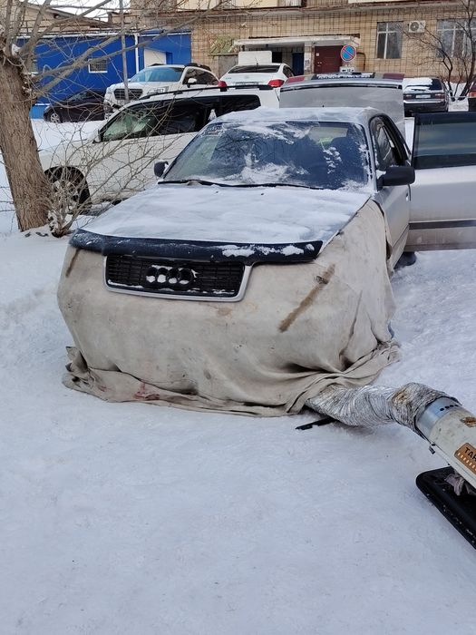 Отогрев авто. Прикурить