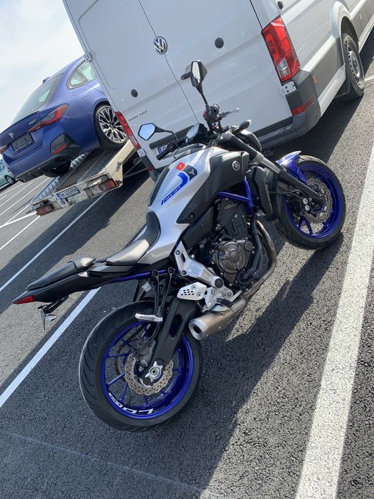 Yamaha MT 07 A2 top