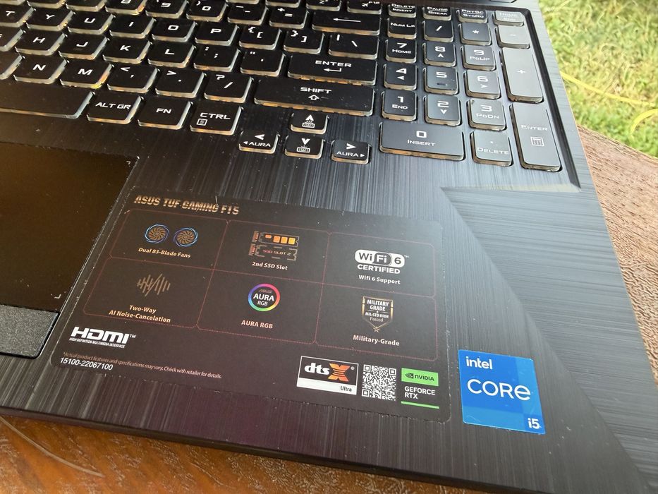 Asus ROG F15 i5 11400h 16gb 512gb RTX 2050 4gb