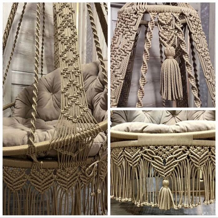 Подвесное кресло-гамак