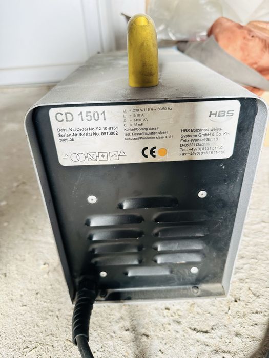 Aparat de sudura in puncte stud welding