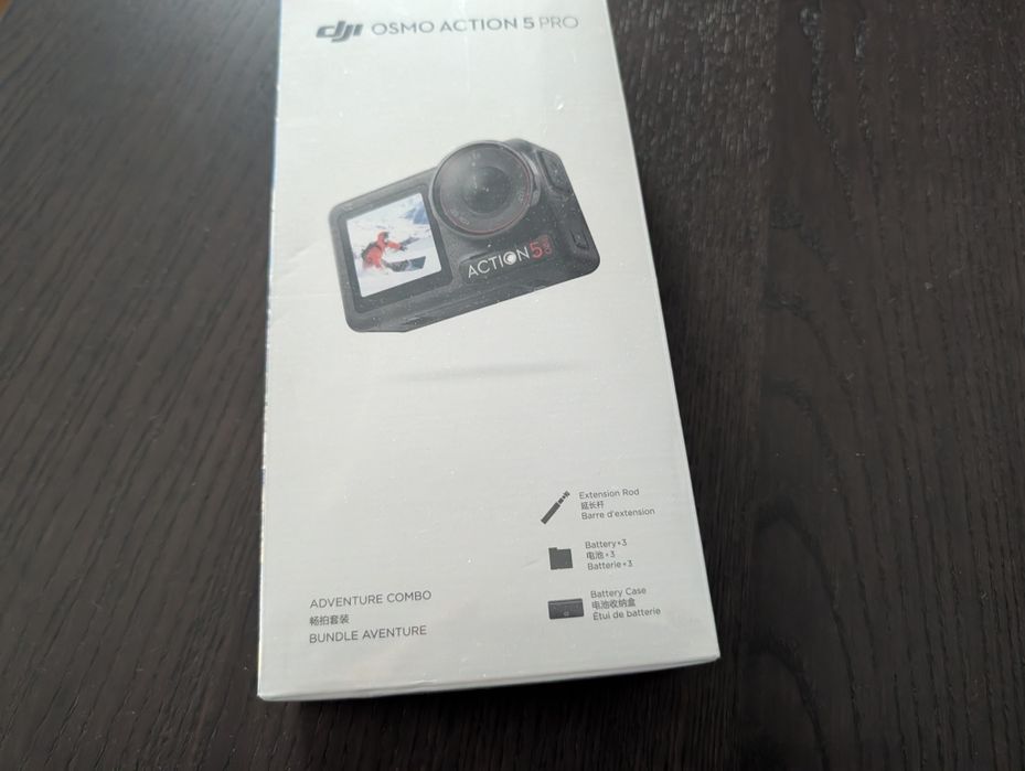DJI Action 5 Pro Adventure Combo + Lentilă Osmo Action FOV  Boost Lens