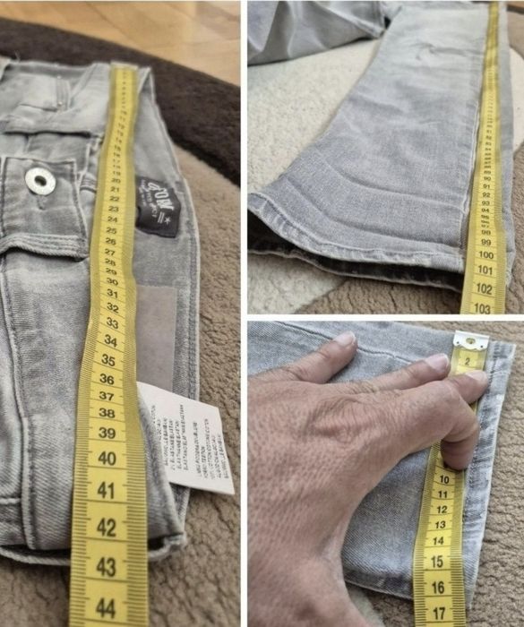 Blugi Uniforme - Model "Dean", Fabricat Italia, Confort Superior - W33