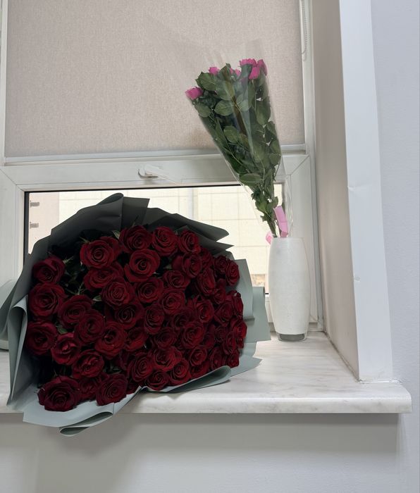 Продам розы 51 шт свежие