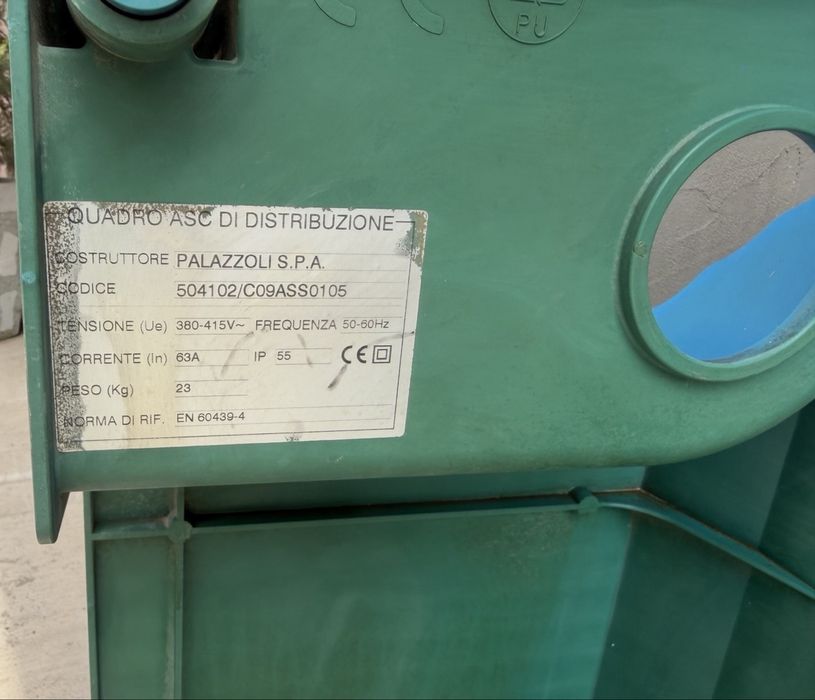 Трифазно табло Palazzoli 63A