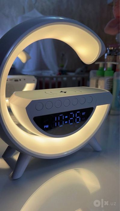 Беспроводная зарядка+Bluetooth-колонка