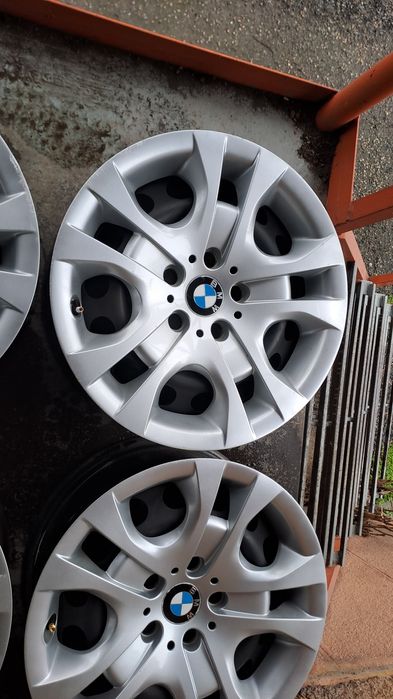 Стоманени 17" 5Х120мм БМВ с Тасове, 5X120mm BMW ORIGINAL