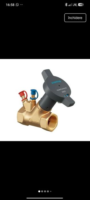 Oventrop HydroControl M  vana cu reglare dubla cu statie de dozare