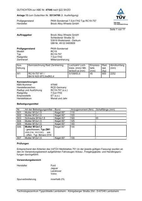 5/108/17-7.5 j, Brock