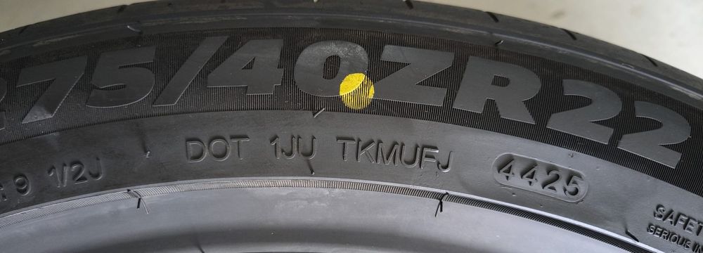 275/40 R22 107Y XL UNIGRIP (Gripmax) Anvelope noi vara protectie janta