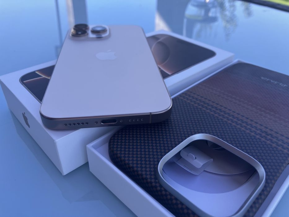 Iphone 16 Pro Max 256 gb Desert Titanium Impecabil