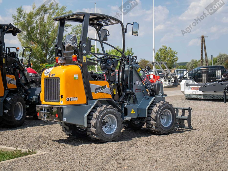 Încărcător mini cu ROPS - 26 CP, max 1100 kg / Giant G1500 (demo)