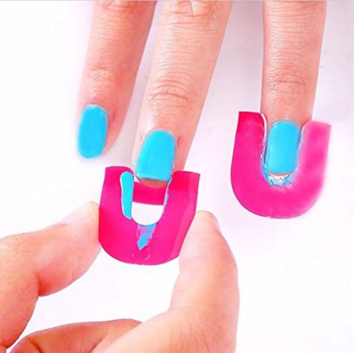 Предпазители при лакиране на нокти , маникюр 26 бр. комплект