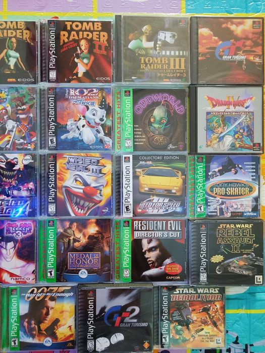 Ps1 игры на дисках лицензионные ntsc