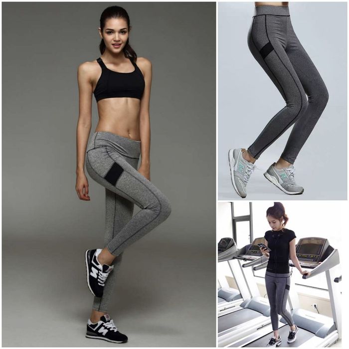 (Набор 3шт )Женские спортивные леггинсы  оптовая цена   3шт ,