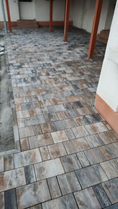 Montaj pavaj.borduri.dale.pavele. pavaje. terasamente pregatim