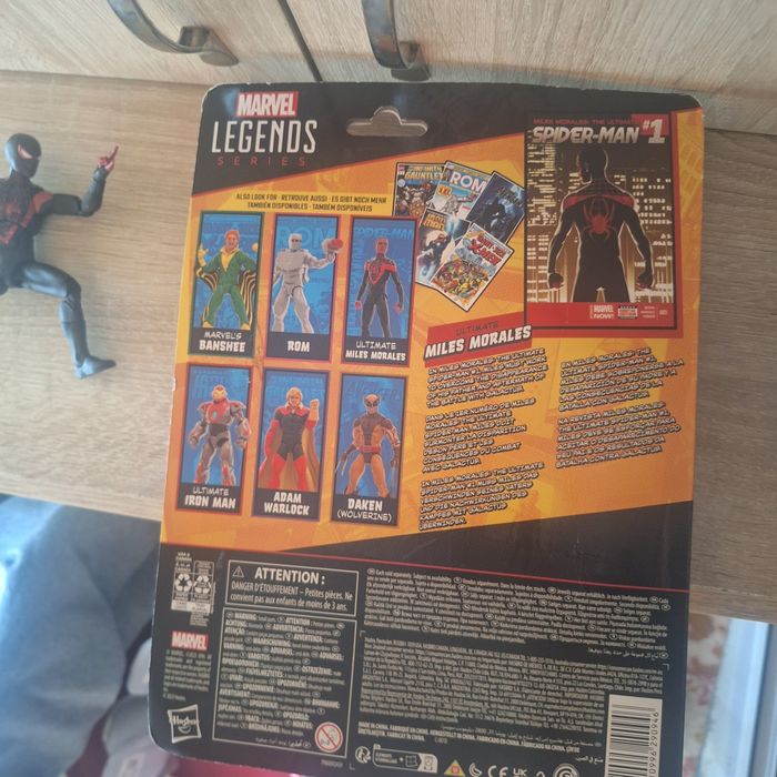 figurina marvel legends miles morales
