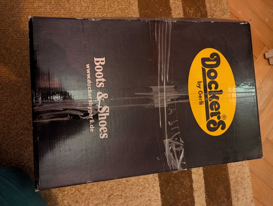 Cizme dama piele, Dockers Îmblănite | Mărimea 36 | Super preț