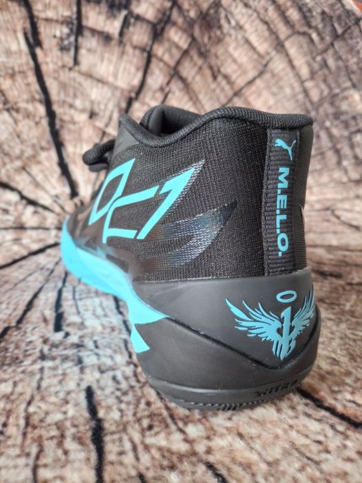 Маратонки Mens LaMelo Ball MB.02 Phenom Basketball Shoes Black/​Blue