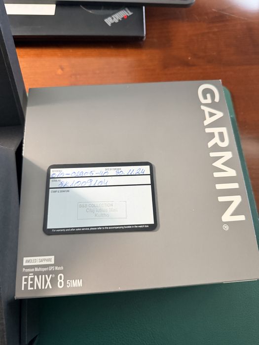 Vand Garmin Fenix 8 51mm Sapphire inca in garantie Romania