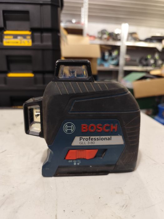 360° лазерен нивелир Бош Bosch GLL 3-80100% оригинал