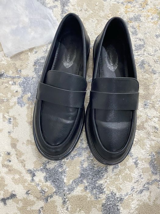 Черные лоферы лофер
