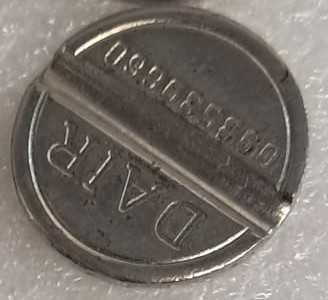 Jeton metalic DAIR mare sau mic pentru automate cafea