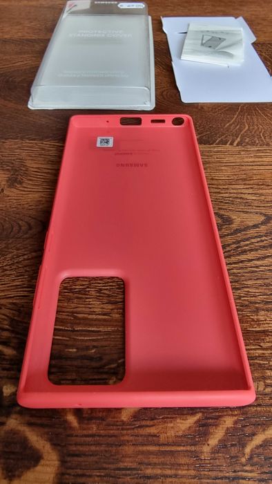 Оригинален Samsung Kvadrat cover EF-XN985 (текстилен протектор) за Samsung Note20 Ultra