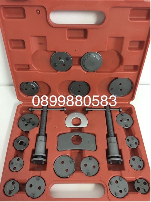 Комплект инструменти-спирачни апарати накладки 18 части и 21 части