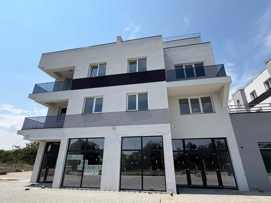 Spații comerciale de închiriat, Predate la cheie, complet finisate — Măgurele, Str. Codrului