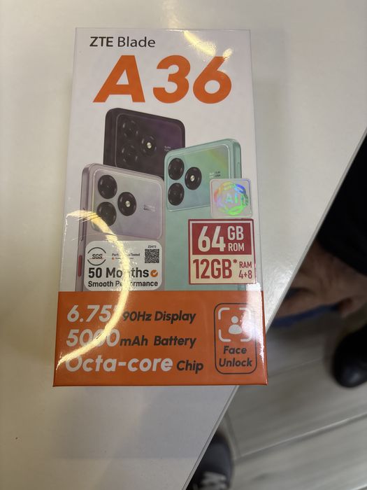 Смартфон ZTE A36