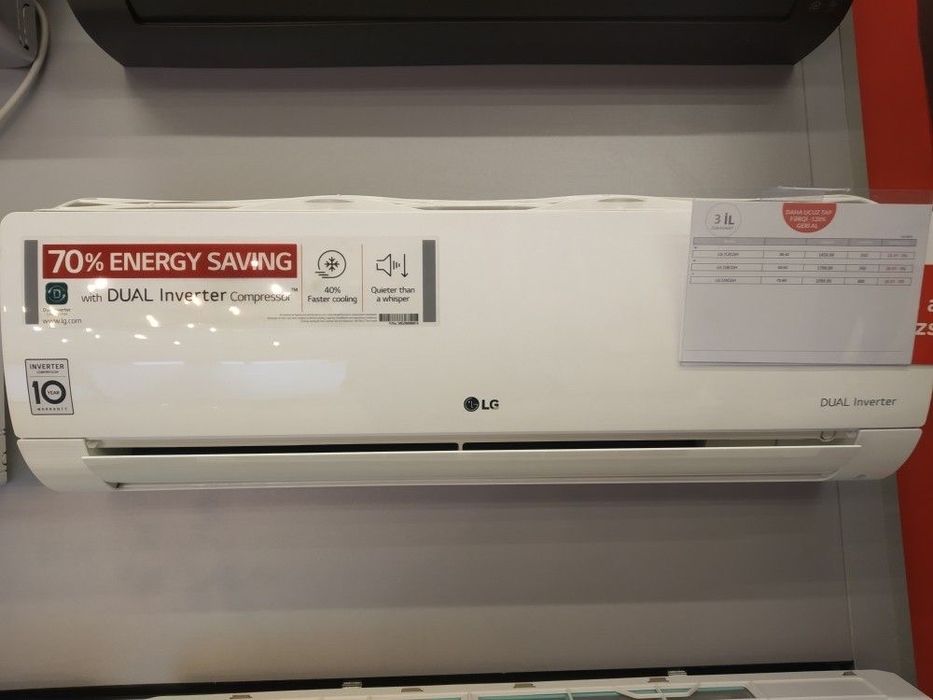 "Lg  Konditsioner skidkaga tushgan qimmat modellar bor