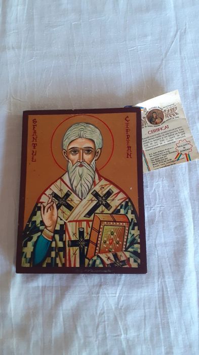 Pastel și icoane cu foita de aur