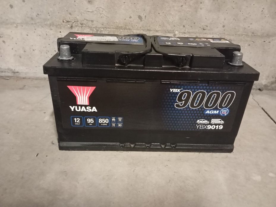 Baterie auto Yuassa 95 amperi Start Stop 2024