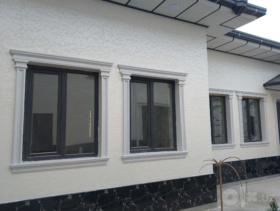 Travertin Fasad ishlarini qilamiz