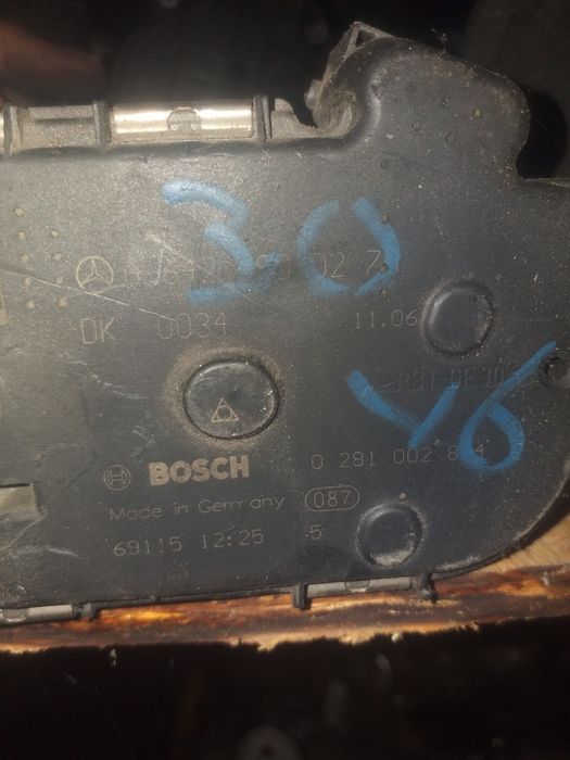 Clapeta admisie acceleratie Mercedes w203 w211 ML CLS 3.0 DIESEL E4
