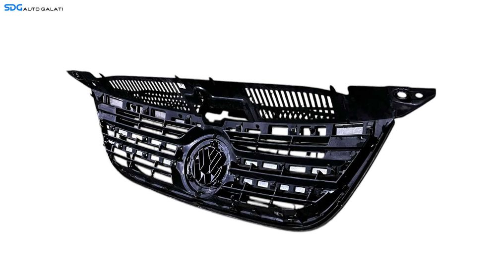 Grila Centrala cu Emblema Sigla de pe Bara Spoiler Fata Volkswagen Tiguan NFL Non Facelift 2007 - 2011 Cod 5N0853653 1K5853600 5N0853651 [L5344]