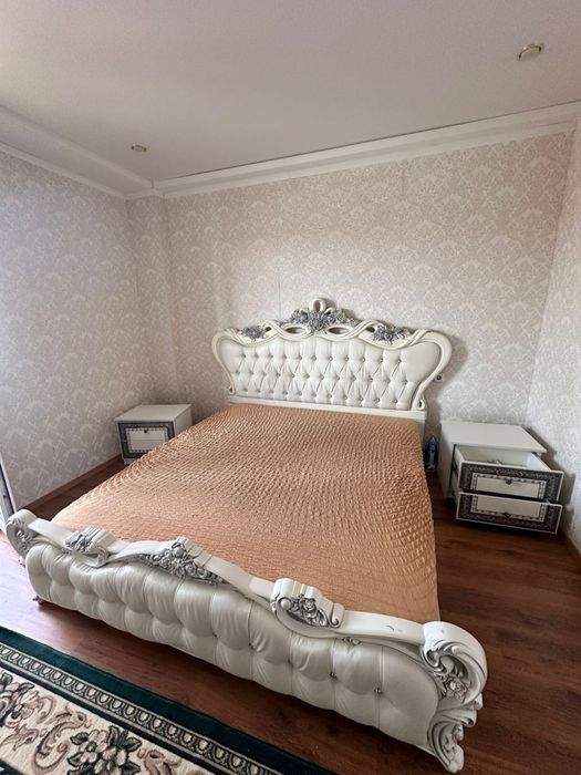 Кровать матрасымен сатылады!