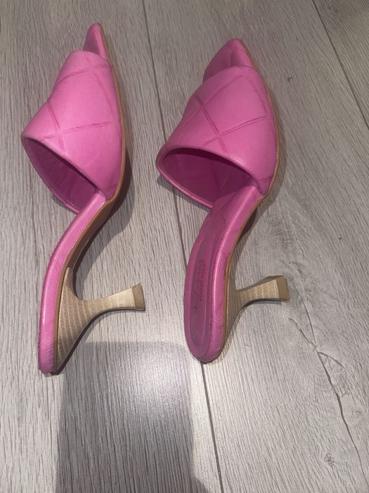 Шлепки кожа фирма респект