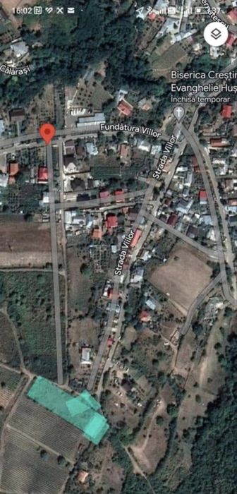 Vand teren cu vedere panoramica asupra orasului Husi