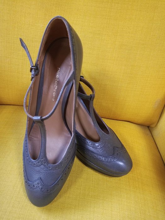 Paola Prata, елегантни италиански винтидж обувки, н. 39,