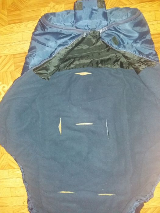 Зимно чувалче за количка и нова раница за ясла